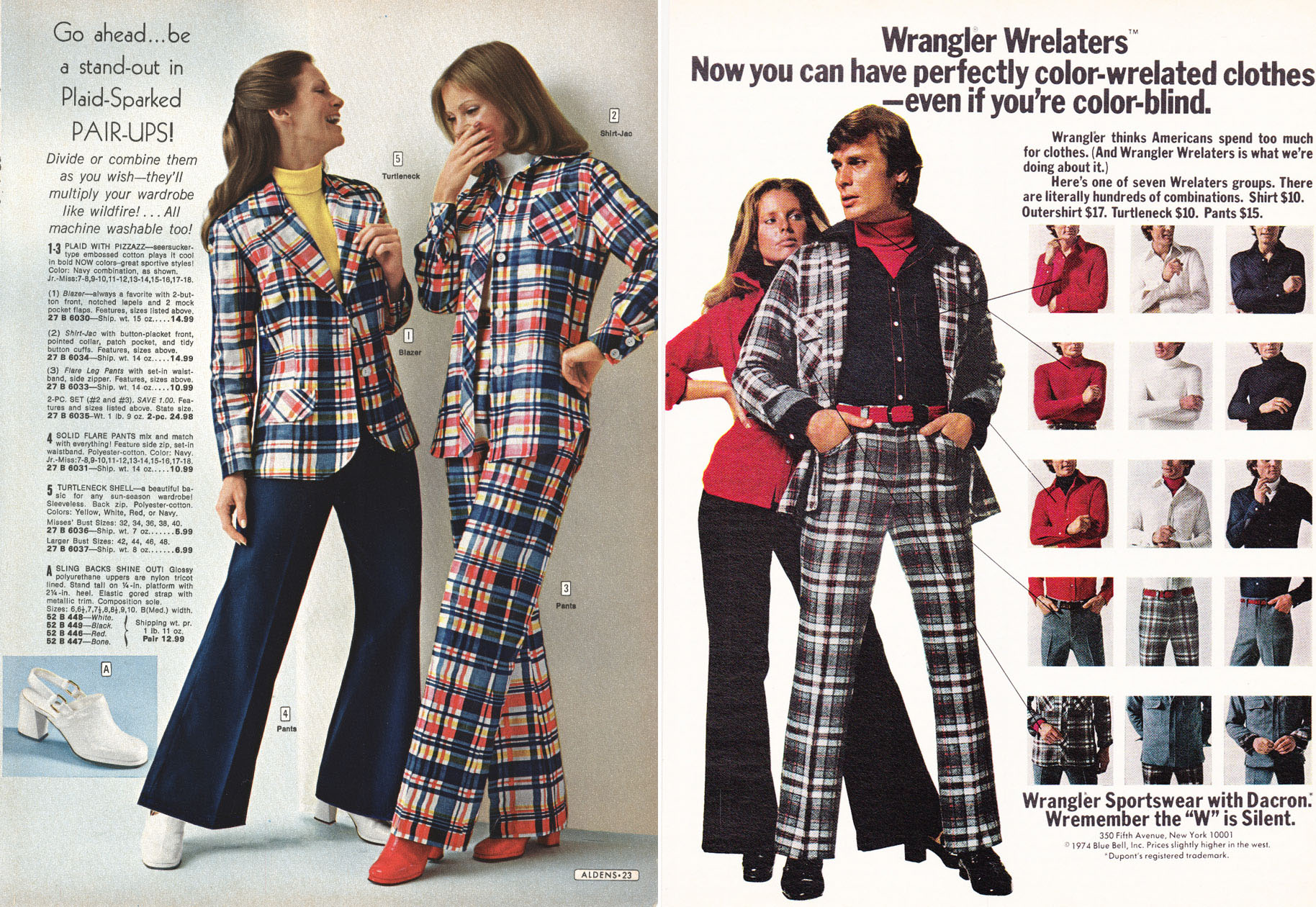 awesome and awful 70's fashions at things life