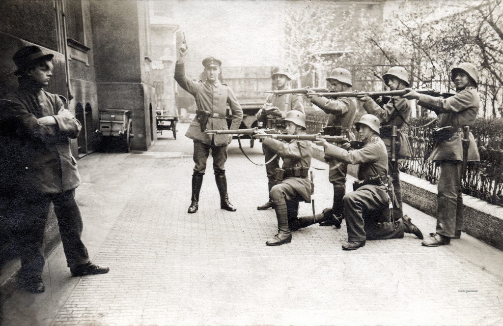21 - Execution of a German Communist in Munich 1919